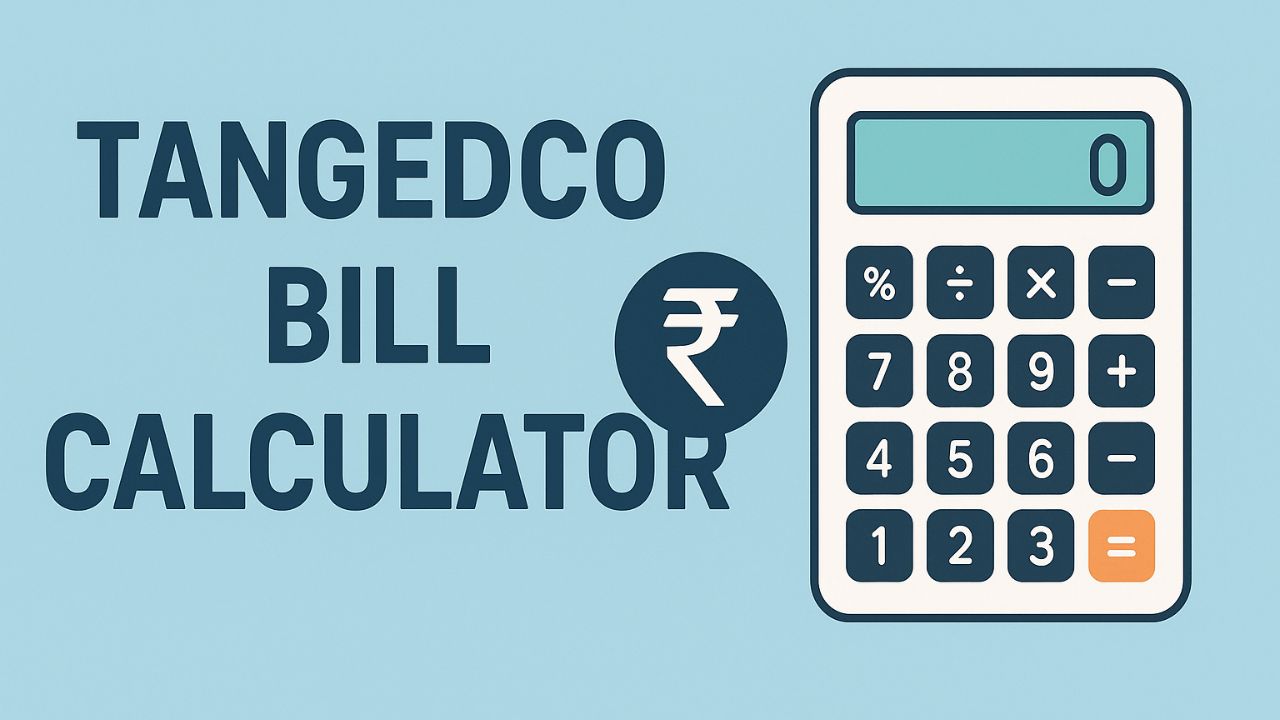 TANGEDCO Bill Calculator