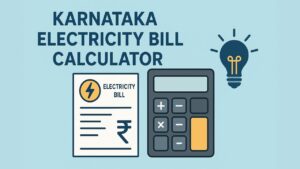 Karnataka Electricity Bill Calculator