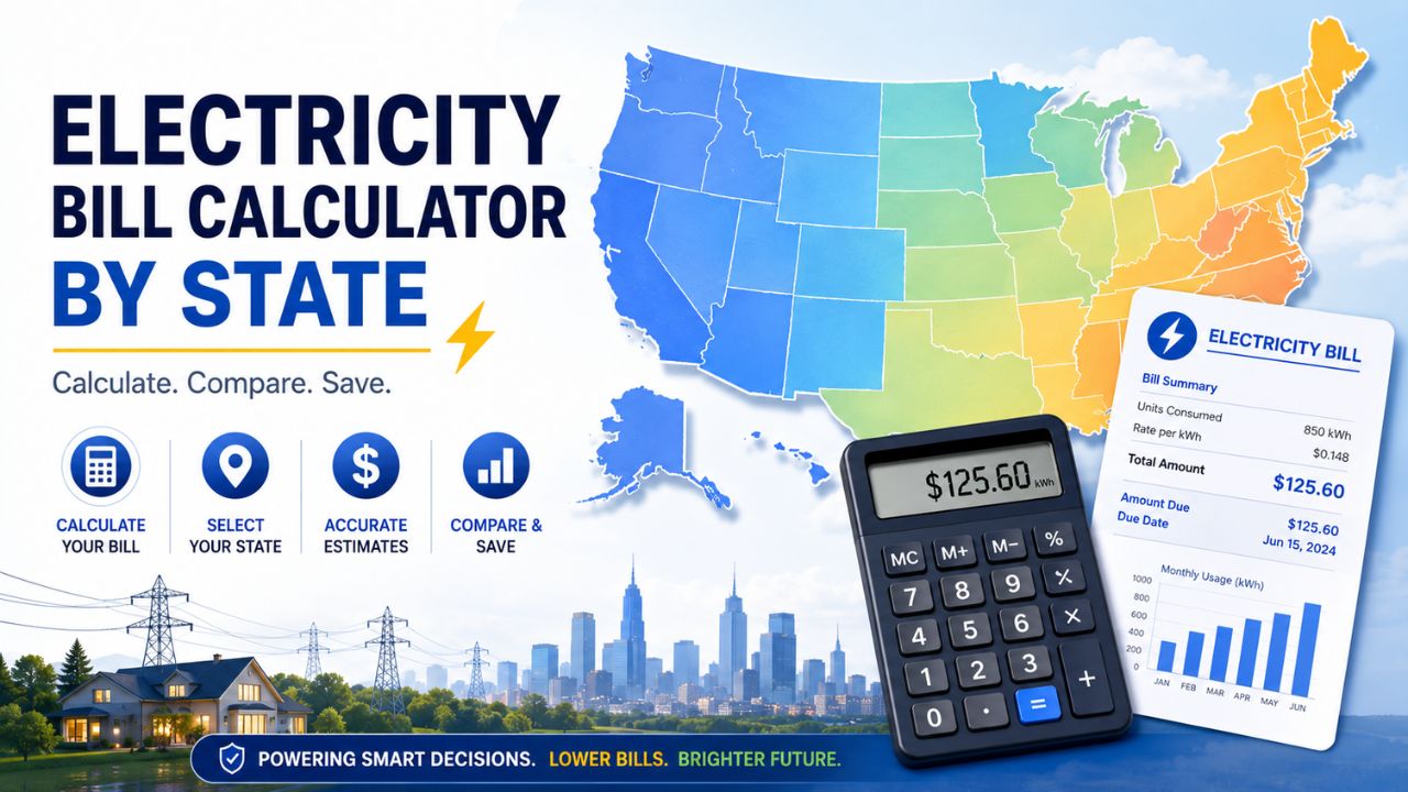 Electricity Bill Calculator by State