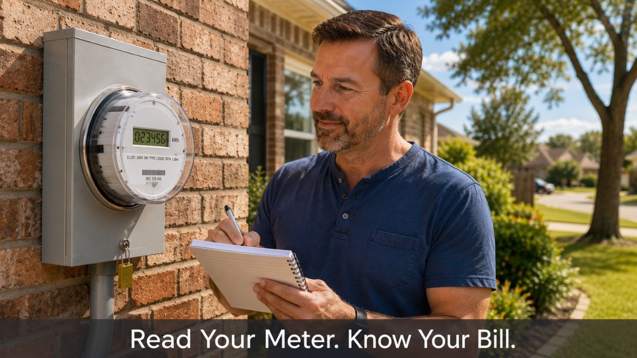 How to Calculate Texas Electric Bill from Meter Readings